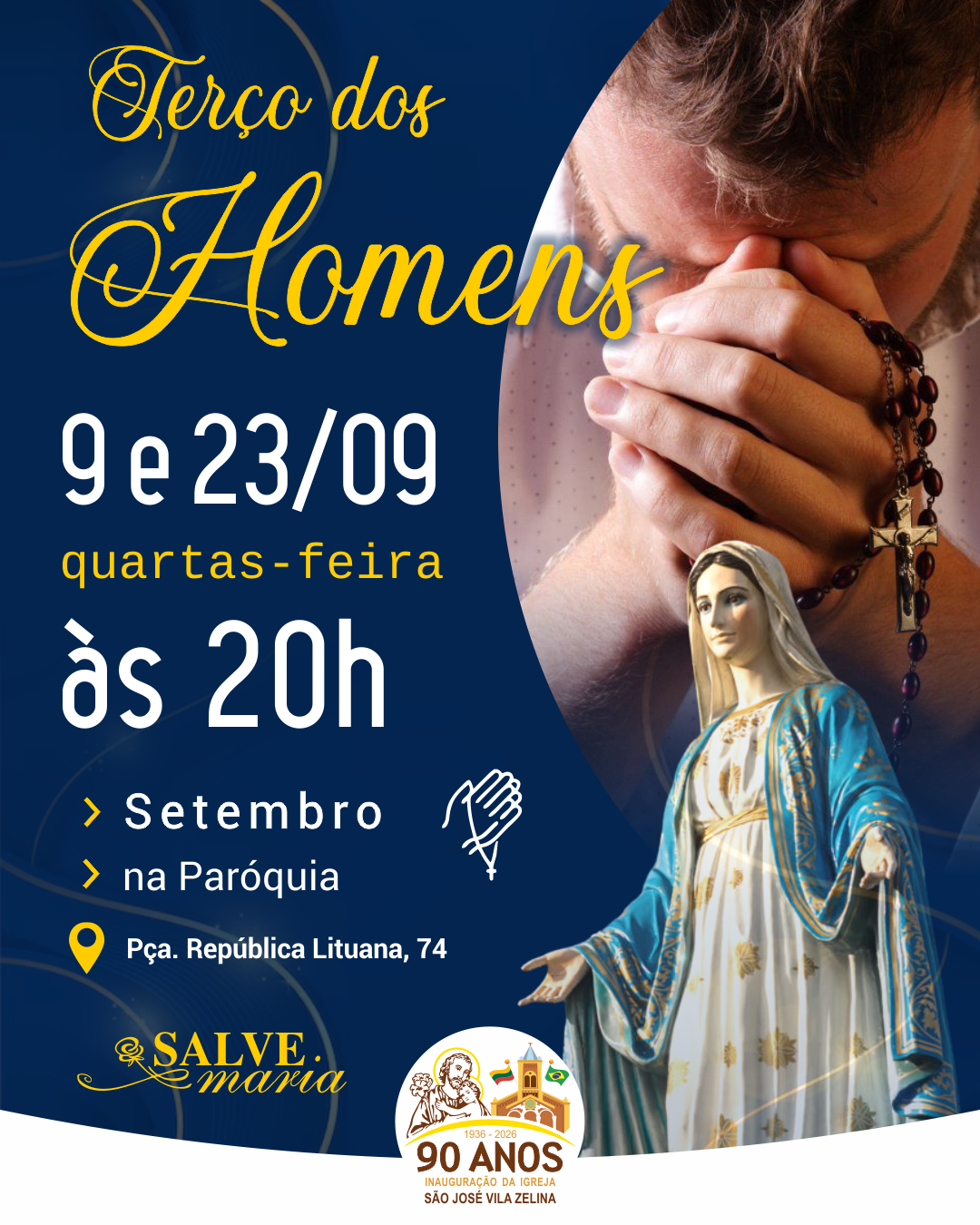 par são josé - terço dos homens - setembro