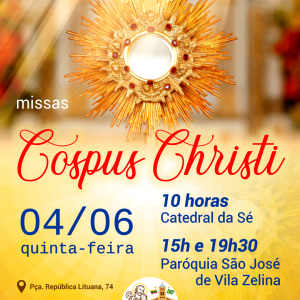 par são josé - corpus christi - 04 de Junho
