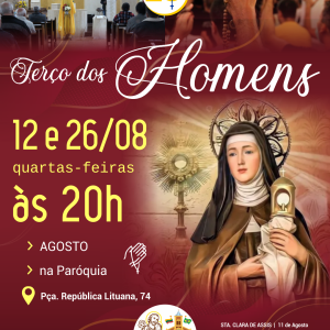 par são josé - terço dos homens - Agosto